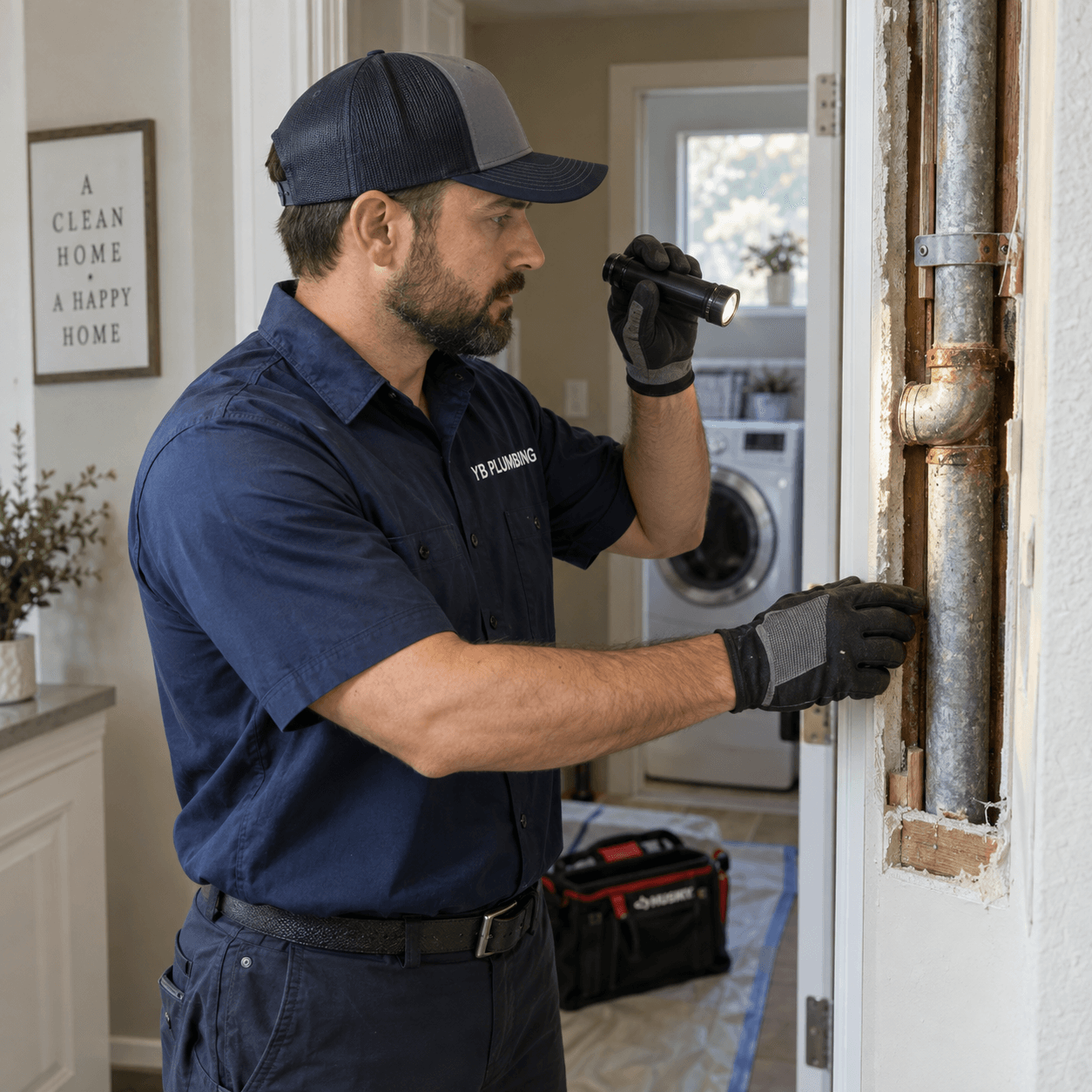 Whole House Repiping Houston – YB Plumbing